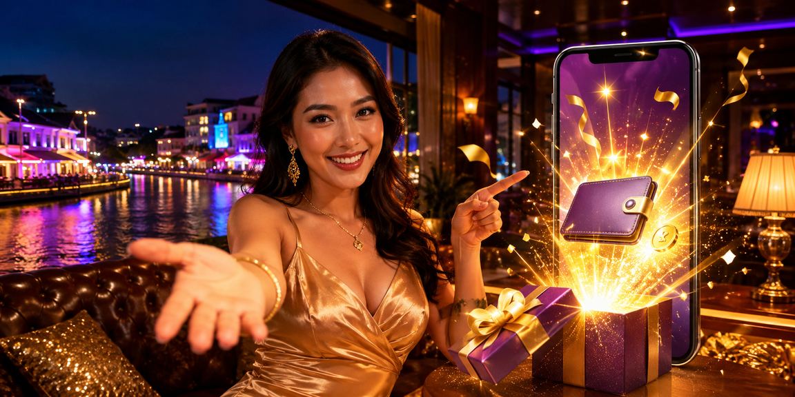 Pengguna di Melaka melengkapkan proses deposit untuk menuntut bonus selamat datang 820rr